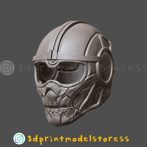 Taskmaster Mask Black Widow Marvel Helmet  3D Print 292335