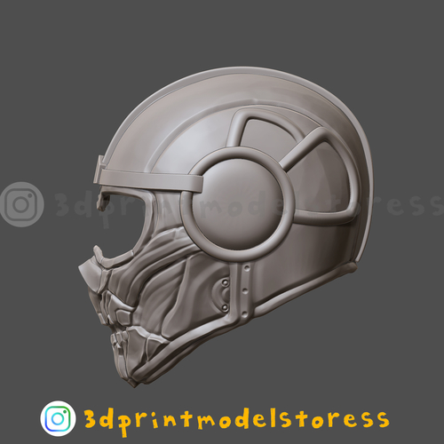 Taskmaster Mask Black Widow Marvel Helmet  3D Print 292336