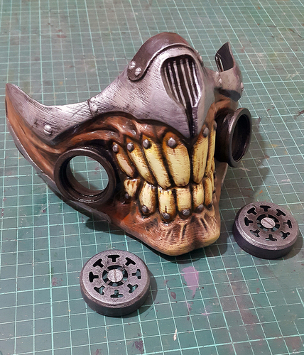 immortan Joe cosplay mask  3D Print 292366