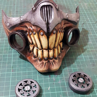 immortan Joe cosplay mask  - Thumbnail 7