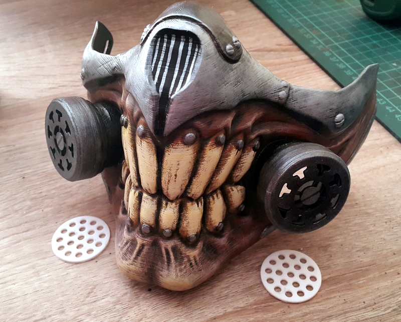 immortan Joe cosplay mask 