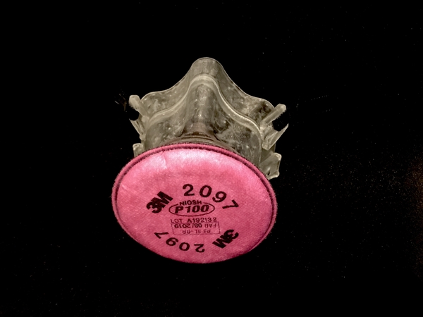 Covid-19 P100 mask prototype 