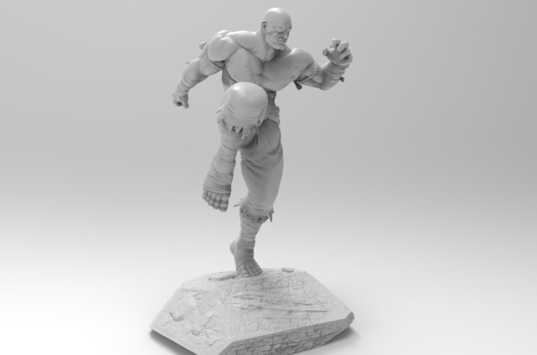 SAGAT - STREET FIGHTER 3D Print 292619