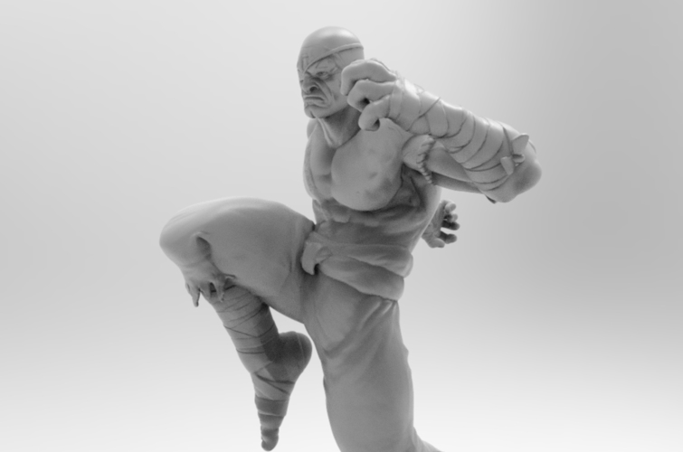 SAGAT - STREET FIGHTER 3D Print 292620