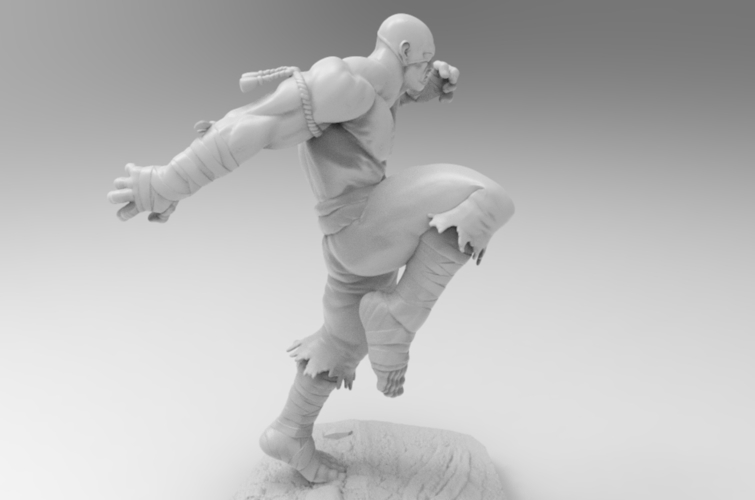 SAGAT - STREET FIGHTER 3D Print 292621