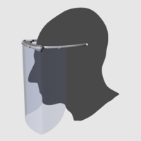 Face Shield "Form two" - Thumbnail 1