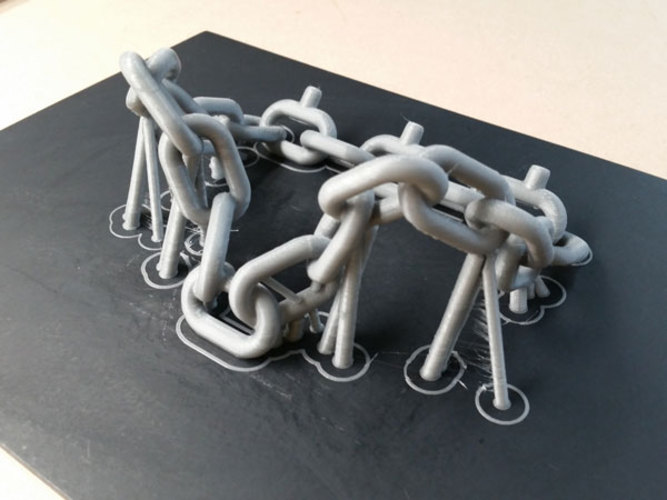 Chain Link Tablet Stand 3D Print 29328