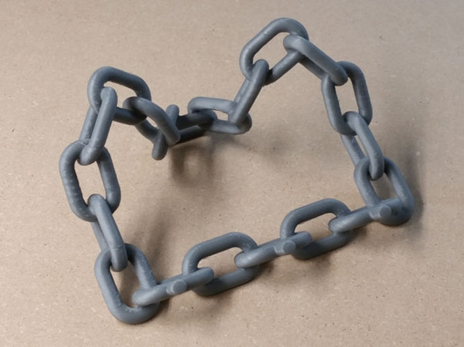Chain Link Tablet Stand 3D Print 29330
