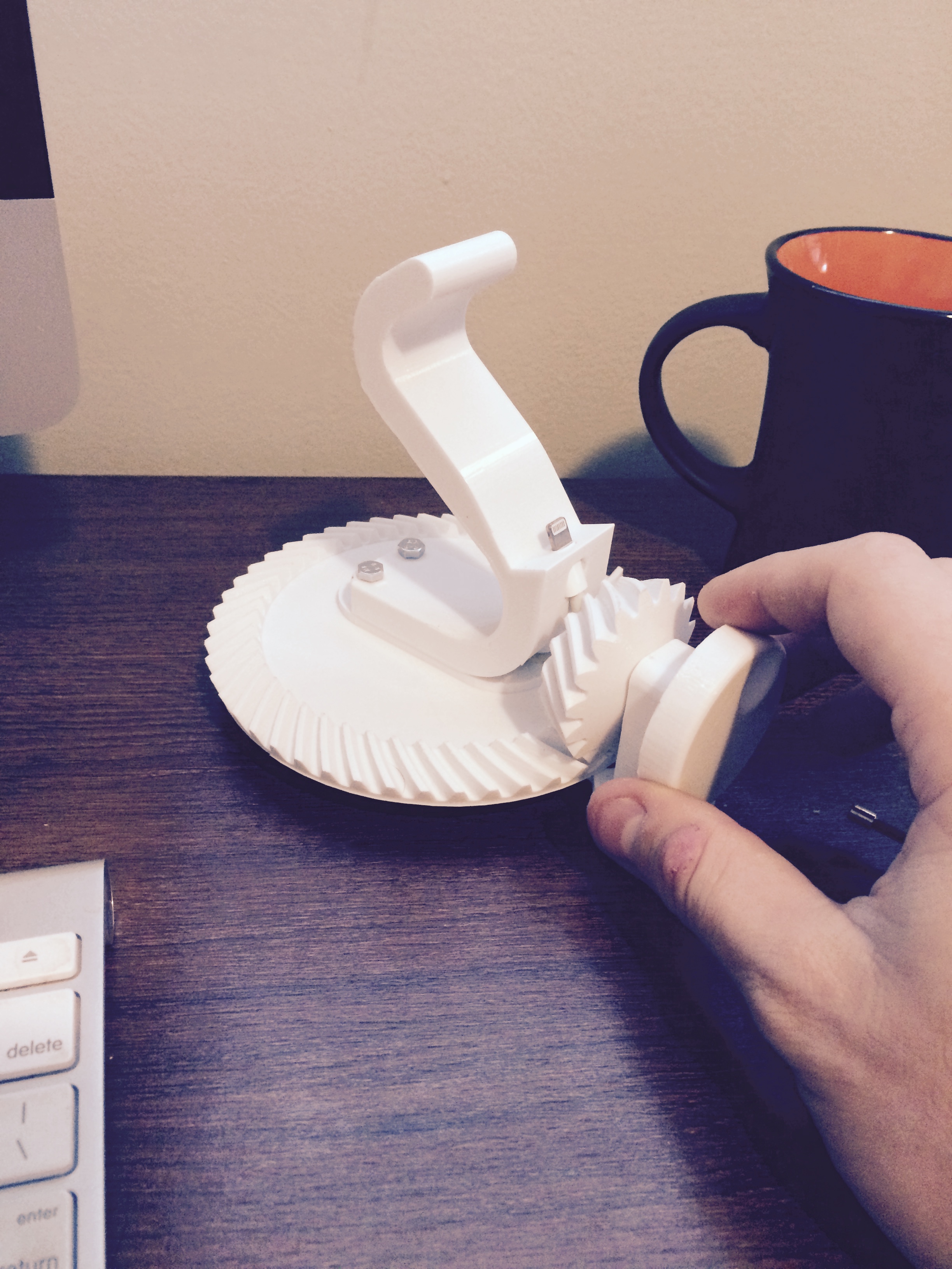 3D Printed Bevel gears by docers