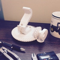 Gearhead iPhone 5/6 Dock, Spiral Bevel Gear 51T/17T, 3:1 Ratio - Thumbnail 6