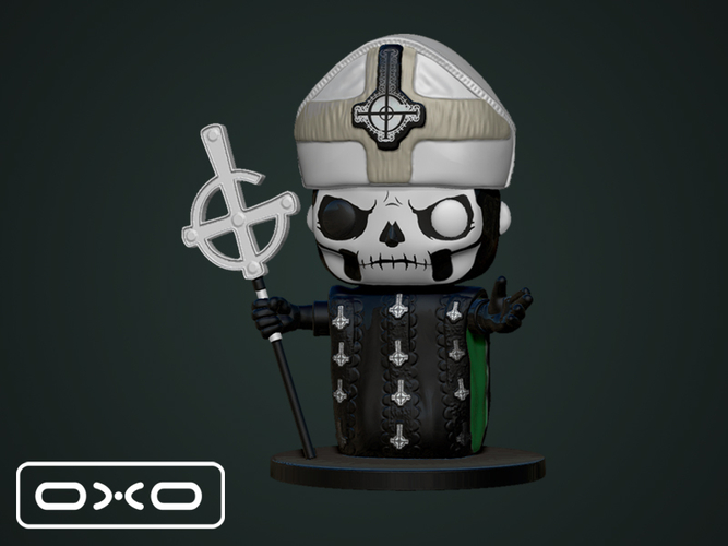 GHOST PAPA EMIRITUS - FUNKO POP CUTE CHIBI 3D Print 294082