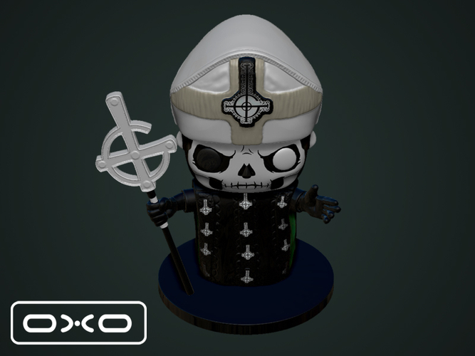 GHOST PAPA EMIRITUS - FUNKO POP CUTE CHIBI 3D Print 294085