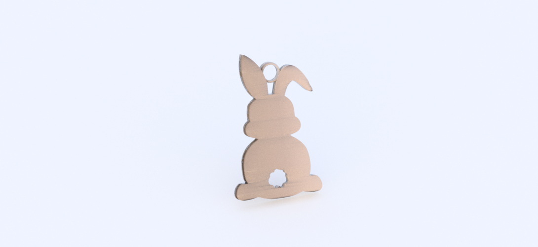 Easter Bunny earrings