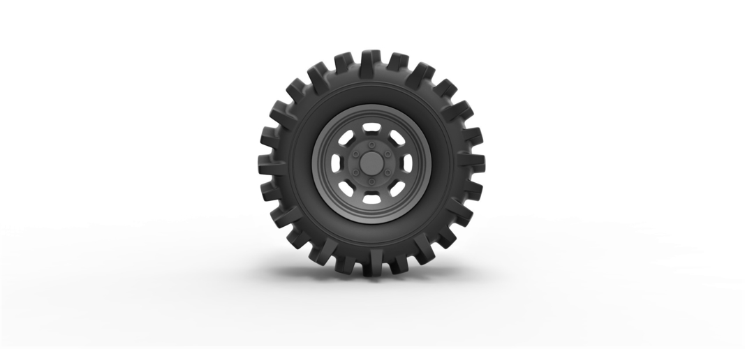 Diecast Offroad wheel 32 3D Print 294210