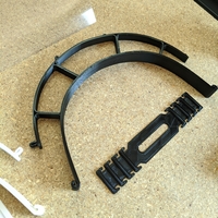 FACE SHIELD FOR SMALLER 3D PRINTERS - 28 PRINTS PER 1KG - Thumbnail 4