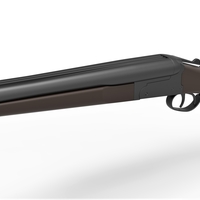 Double Barreled Remington Shotgun - Thumbnail 1