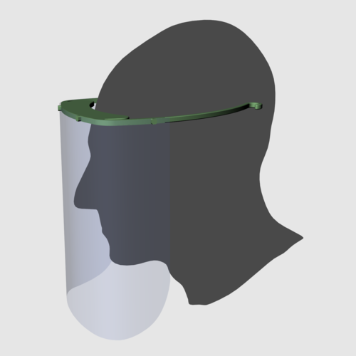 Face Shield 'altered swede' 3D Print 294496