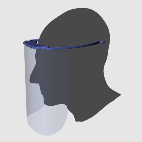 Face Shield 'altered swede' 3D Print 294497