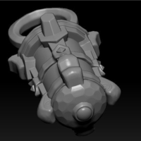 Stylized Medieval Fantasy Lamp - Thumbnail 4
