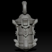 Stylized Medieval Fantasy Lamp - Thumbnail 11