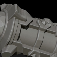 Stylized Medieval Fantasy Lamp - Thumbnail 13