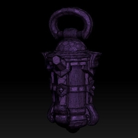 Stylized Medieval Fantasy Lamp - Thumbnail 15