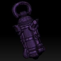 Stylized Medieval Fantasy Lamp - Thumbnail 17