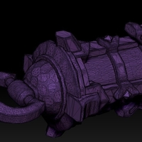 Stylized Medieval Fantasy Lamp - Thumbnail 20
