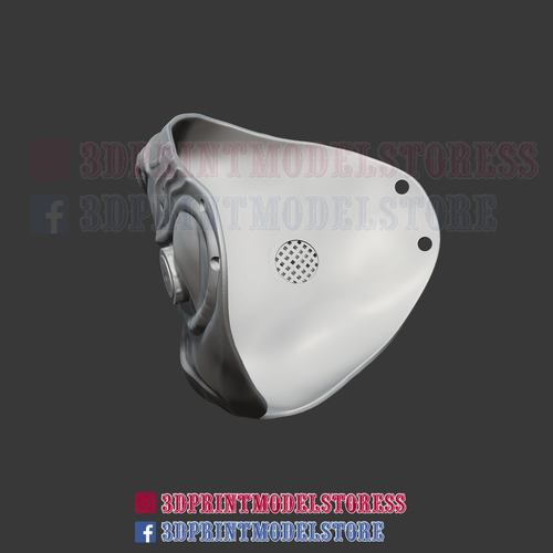 Tiger Mask Kitsune Japanese Cosplay Helmet 3D print model 3D Print 294580