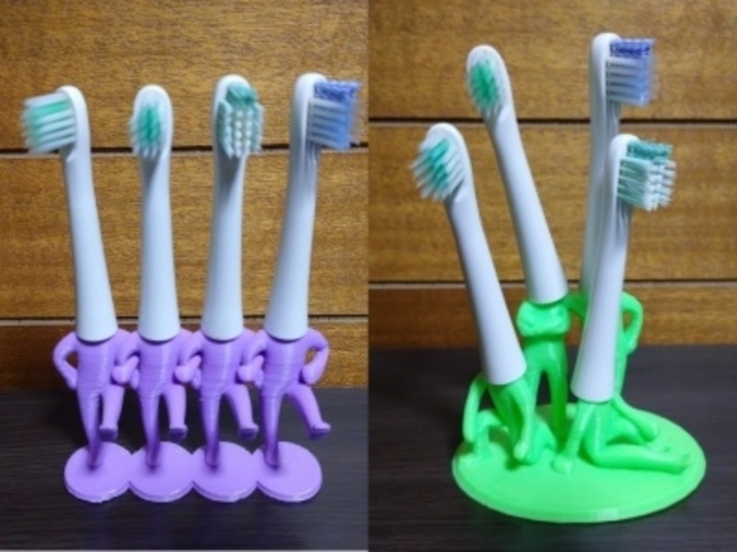 Toothbrush head men 3D Print 294623