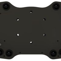 C26L Enclosure for Simracing Wheel with Magnetic Paddle Shifters - Thumbnail 2