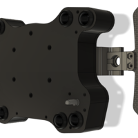 C26L Enclosure for Simracing Wheel with Magnetic Paddle Shifters - Thumbnail 3