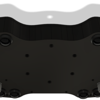 C26L Enclosure for Simracing Wheel with Magnetic Paddle Shifters - Thumbnail 4