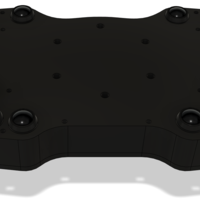 C26L Enclosure for Simracing Wheel with Magnetic Paddle Shifters - Thumbnail 5