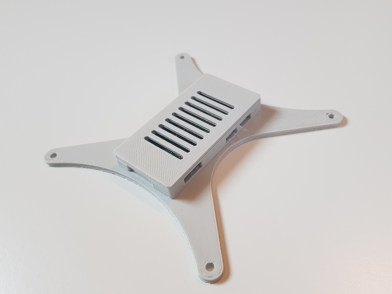 Raspberry Pi Zero VESA 100x100 mount enclosure case