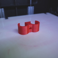 ∅20mm PVC pipe screw clips - Thumbnail 1
