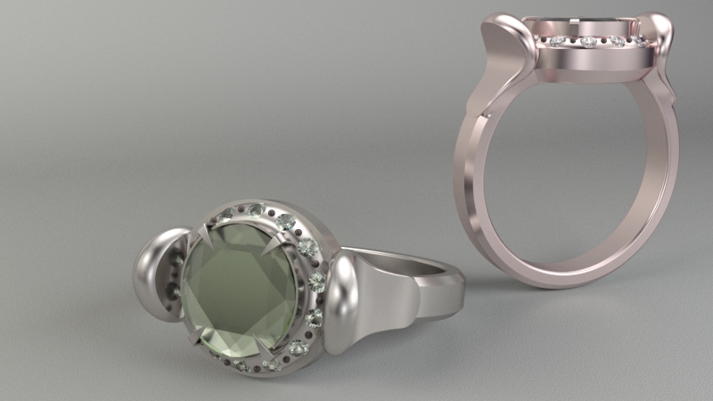 Ring - Rose Ring 3D Print 294893