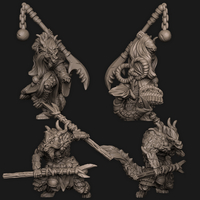 Small Dragon Folk 3D Printing 294944