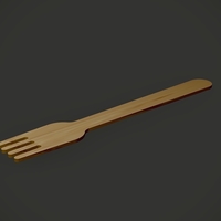 Small Fork 3D Printing 294994