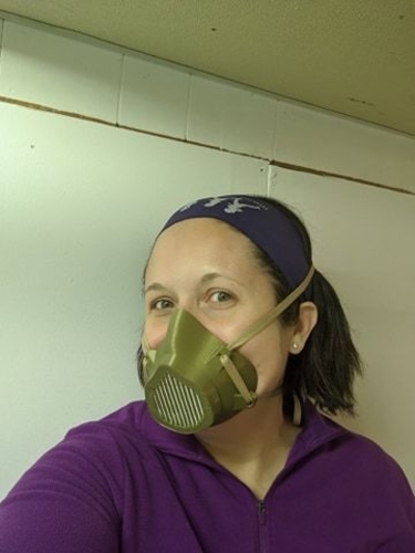 Adult Face Mask / Respirator 3D Print 294995