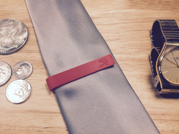Hammer and Sickle, Printrepreneur Series Tie Bar #12