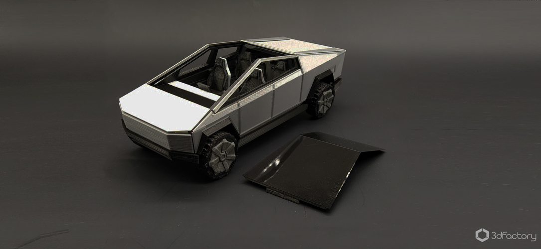 Tesla Cybertruck - 3dPrintable - 3dFactory 3D Print 295082