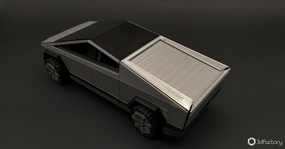 Tesla Cybertruck - 3dPrintable - 3dFactory 3D Print 295083