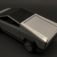 Tesla Cybertruck - 3dPrintable - 3dFactory - Thumbnail 3