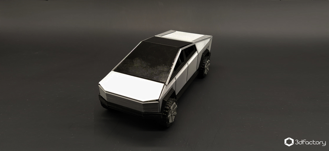 Tesla Cybertruck - 3dPrintable - 3dFactory 3D Print 295084
