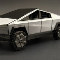 Tesla Cybertruck - 3dPrintable - 3dFactory - Thumbnail 7