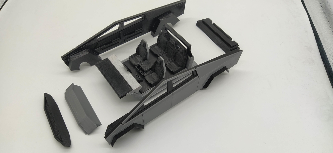 Tesla Cybertruck - 3dPrintable - 3dFactory 3D Print 295103