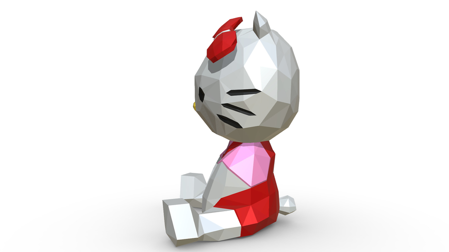 Hello kitty figure 3D print model 3D Print 295158