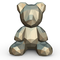 Small Bear figure 3D print model 3D Printing 295187
