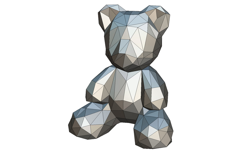Bear figure 3D print model 3D Print 295189